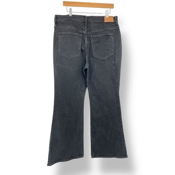 Madewell The Perfect Vintage Flare Jean in Sherborn Wash Jeans Women's 32 Black - Picture 4 of 12